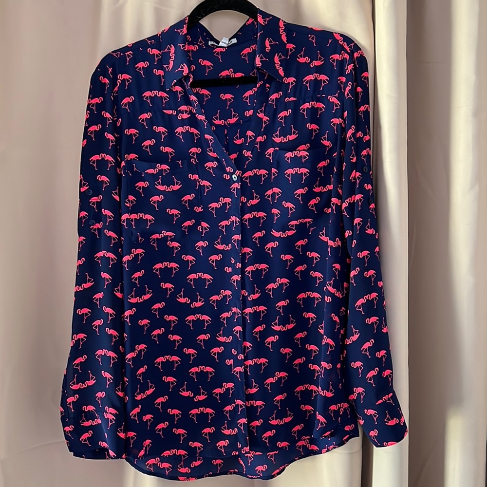 Express Portofino long sleeve blouse